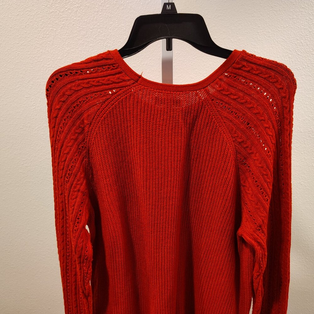 Sonoma Women's Red Sweater Size XL - Picture 9 of 11